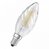 светодиодная филаментная лампа LED STAR ClassicBA 4W (замена 40Вт),теплый белый свет, прозрачная колба | код. 4058075055391 | OSRAM